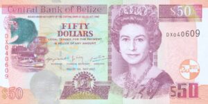 BELIZE 50 DOLLARS 2021 P-NEW