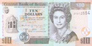 BELIZE 10 DOLLARS 2020 P-NEW